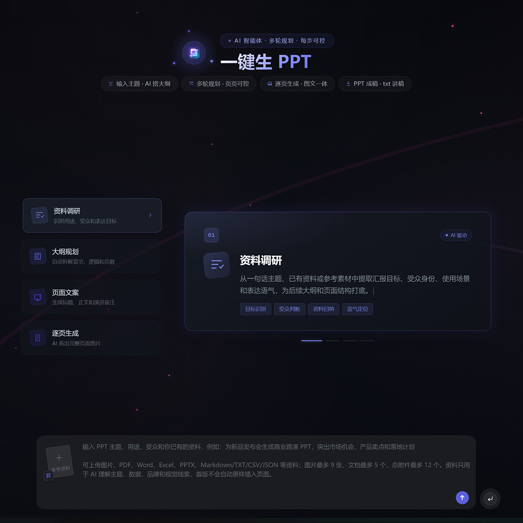 菁选灵创-AI全套商业演示与文案系统